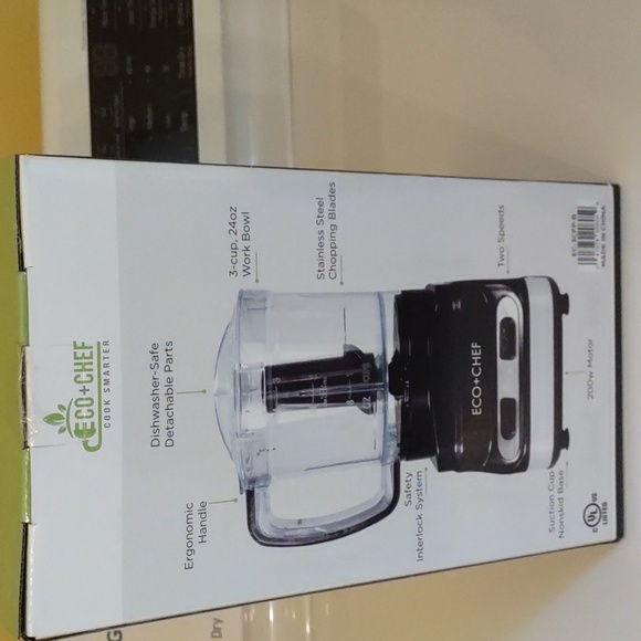 Ecos chef three cup food processor brand new - Picture 4 of 5